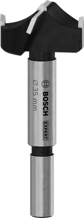 Broca para cortar bisagras de madera laminada Bosch EXPERT de 35 mm.